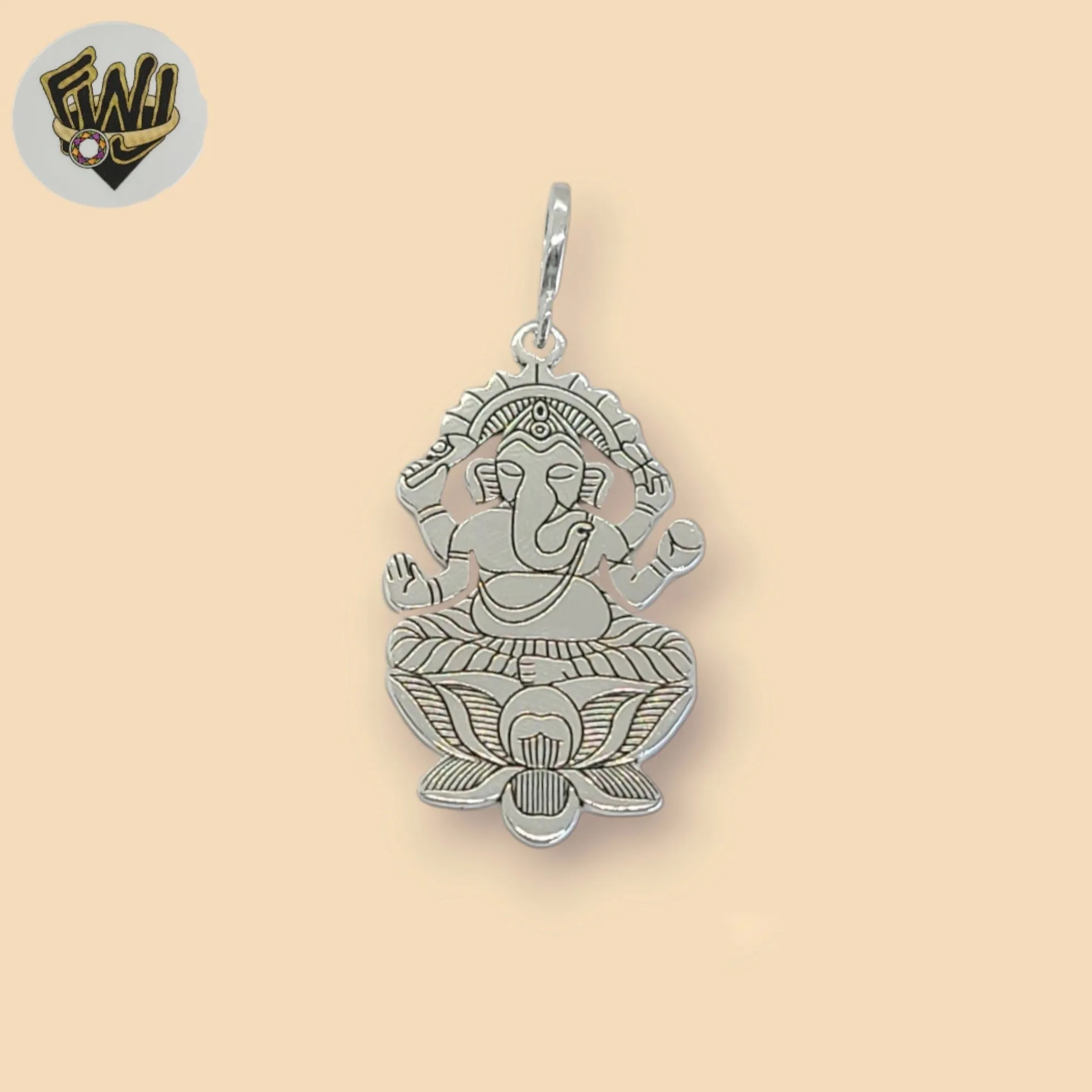 (2-1182-1) 925 Sterling Silver - Buddha Pendant.