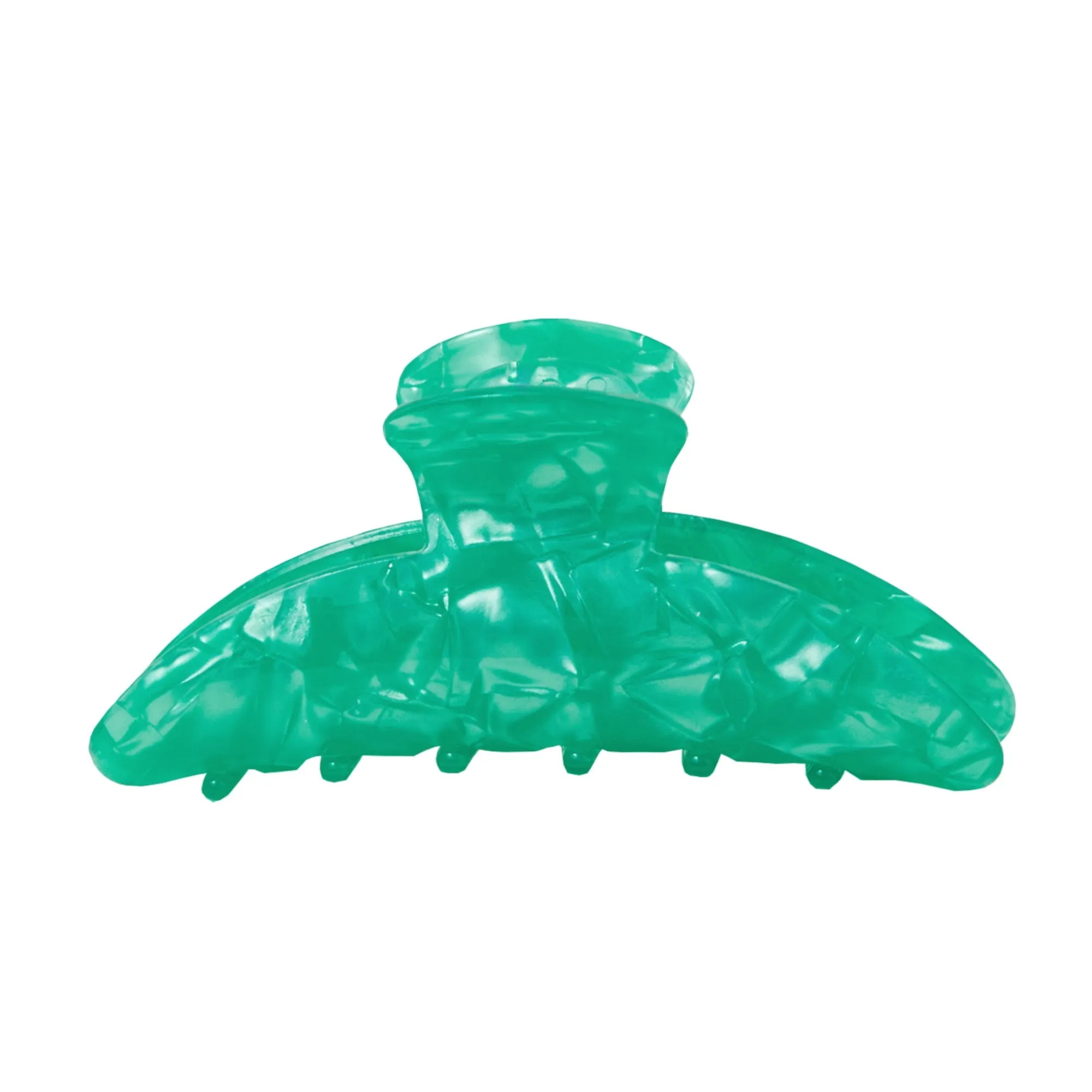 Accessorize London Women's Green Resin Claw Clip