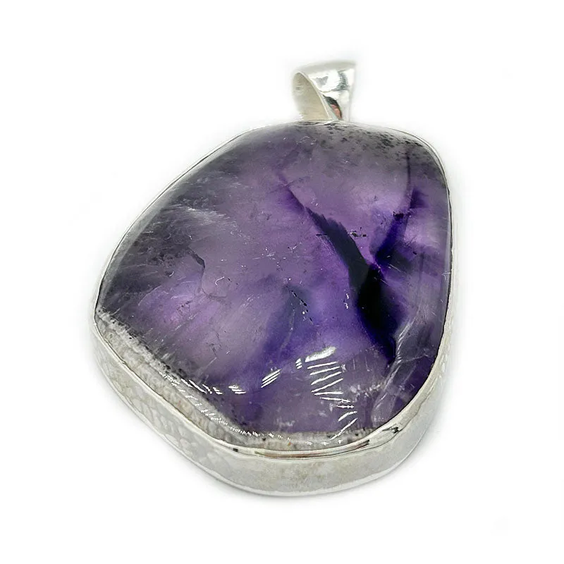 Ami Amethyst Unique Bohemian Pendant