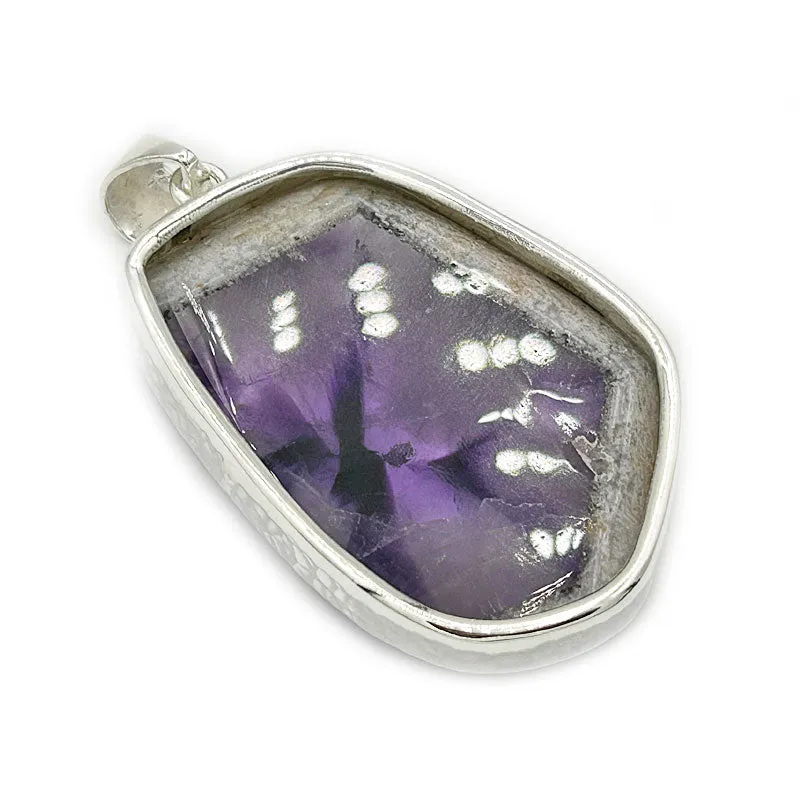 Ami Amethyst Unique Bohemian Pendant