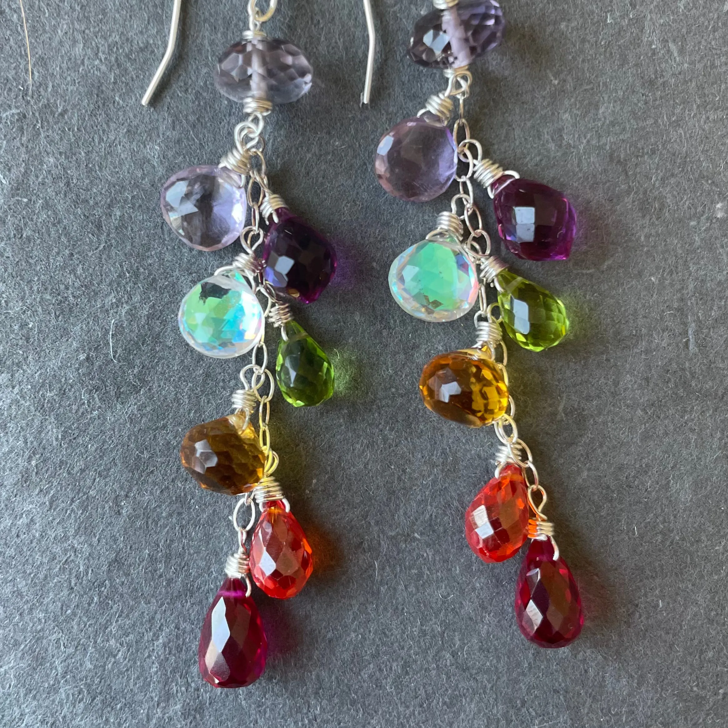 Anniversary Deux Dangle Earrings