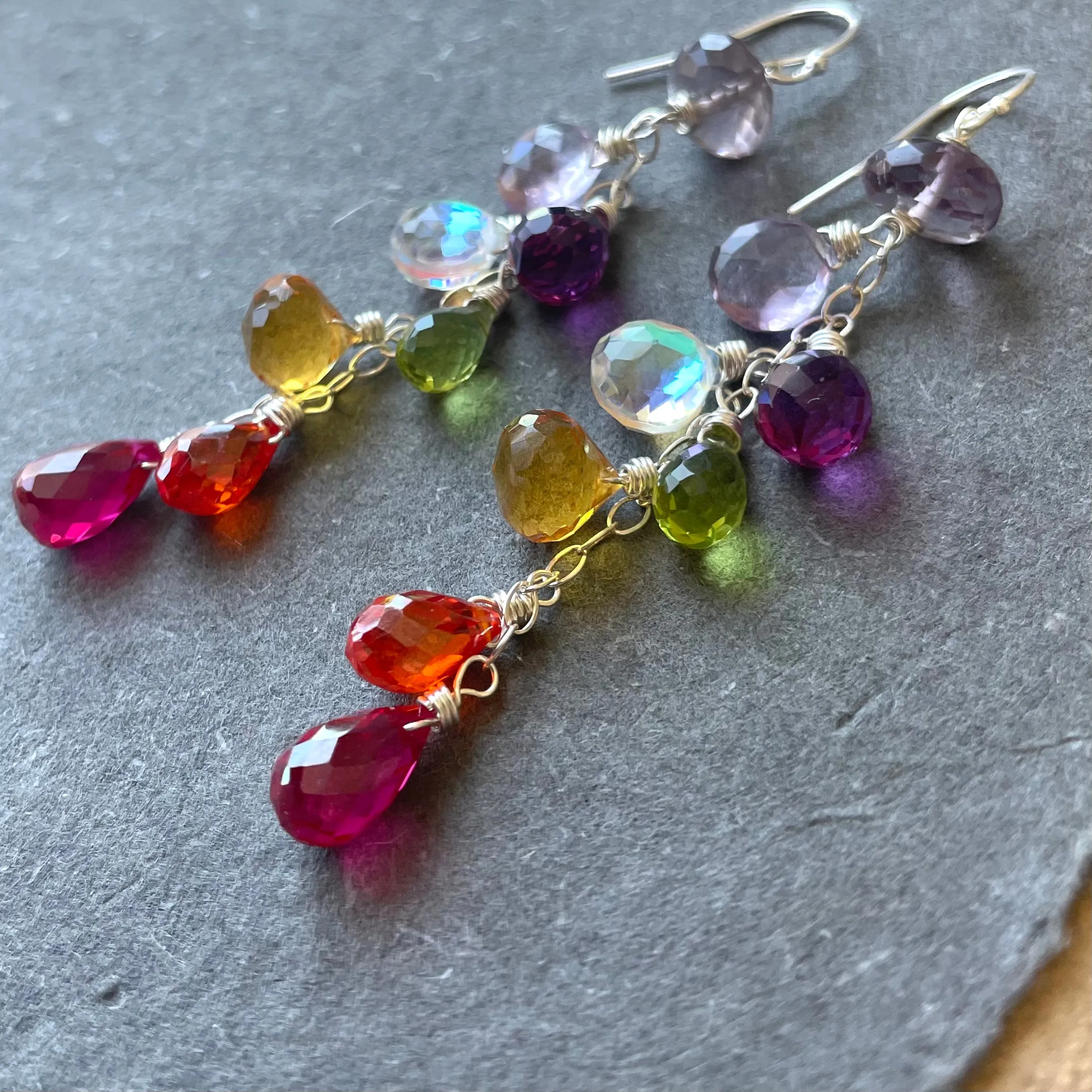 Anniversary Deux Dangle Earrings