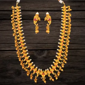 Antique Ganesha Necklace Set By Asp Fashion Jewellery