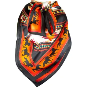 Austin Accent Aztec Horse Print Wild Rag