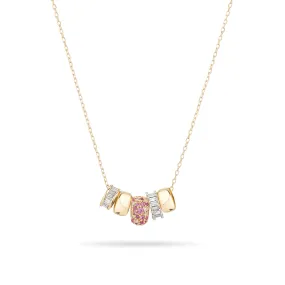 BEAD PARTY Pink Sapphire Spenser Necklace