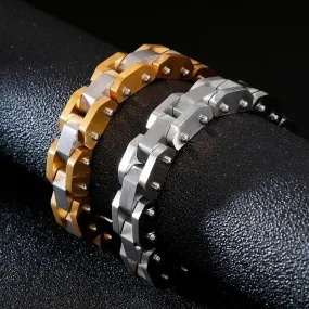 Bicycle chain Band Bracelets