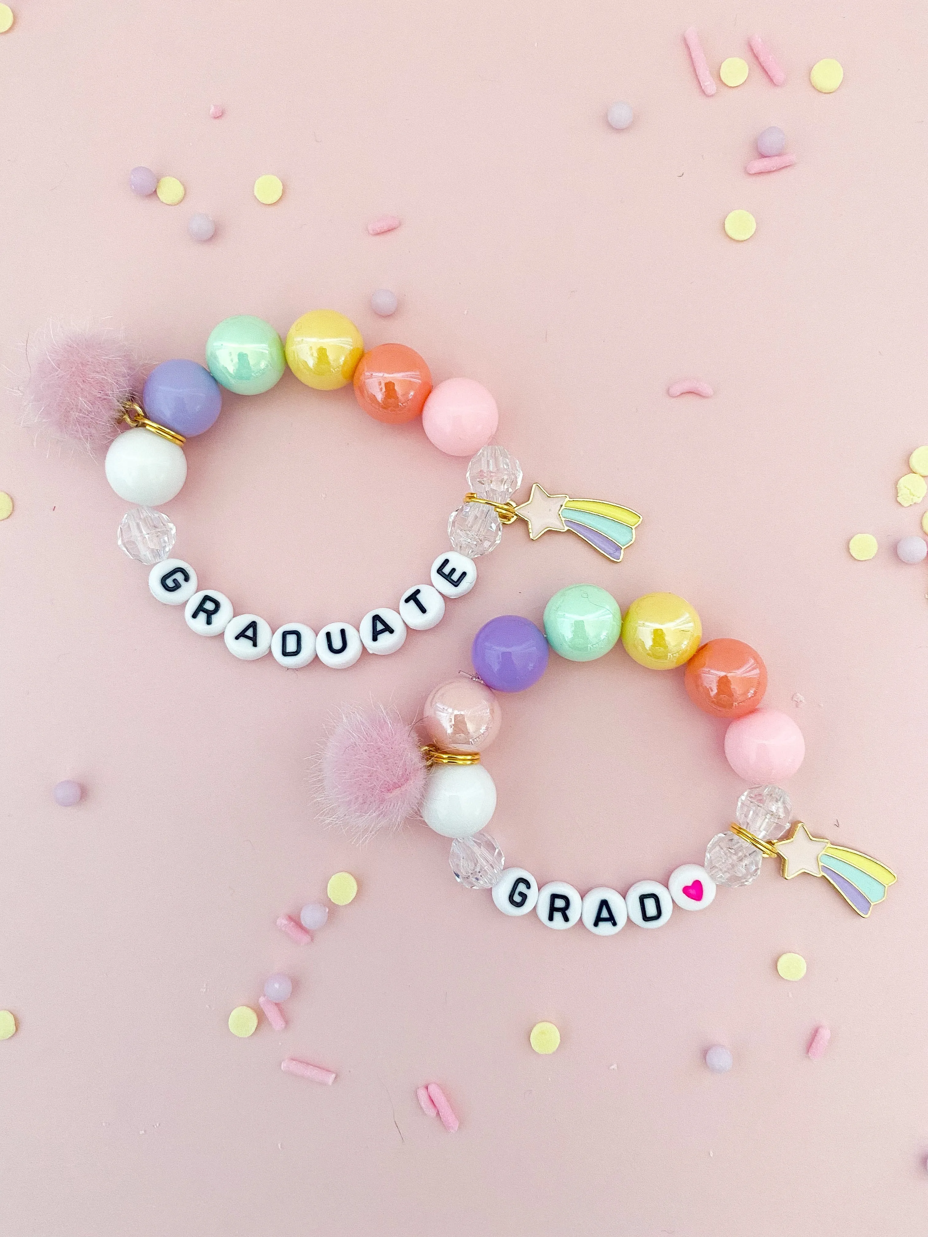 Celebration! Reach for the Stars Graduation Charm Bracelet