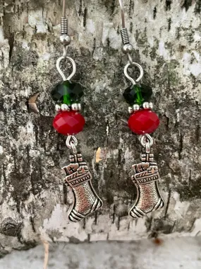 Christmas Stocking Earrings