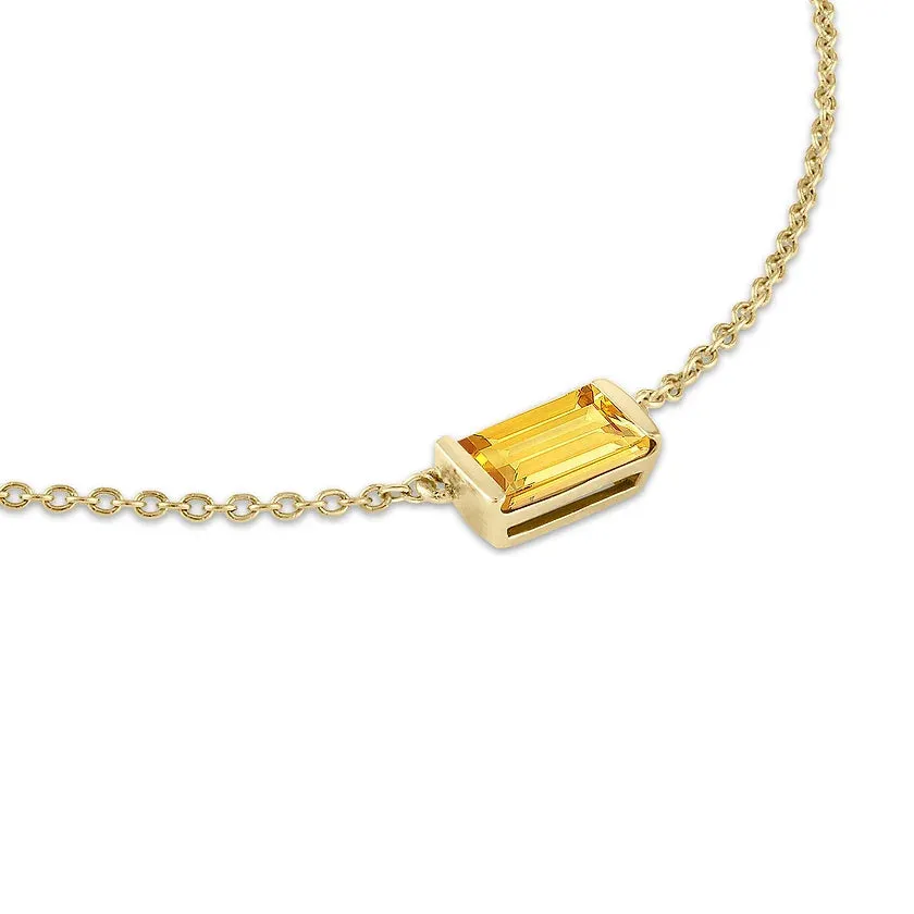 Citrine Bonbon Necklace