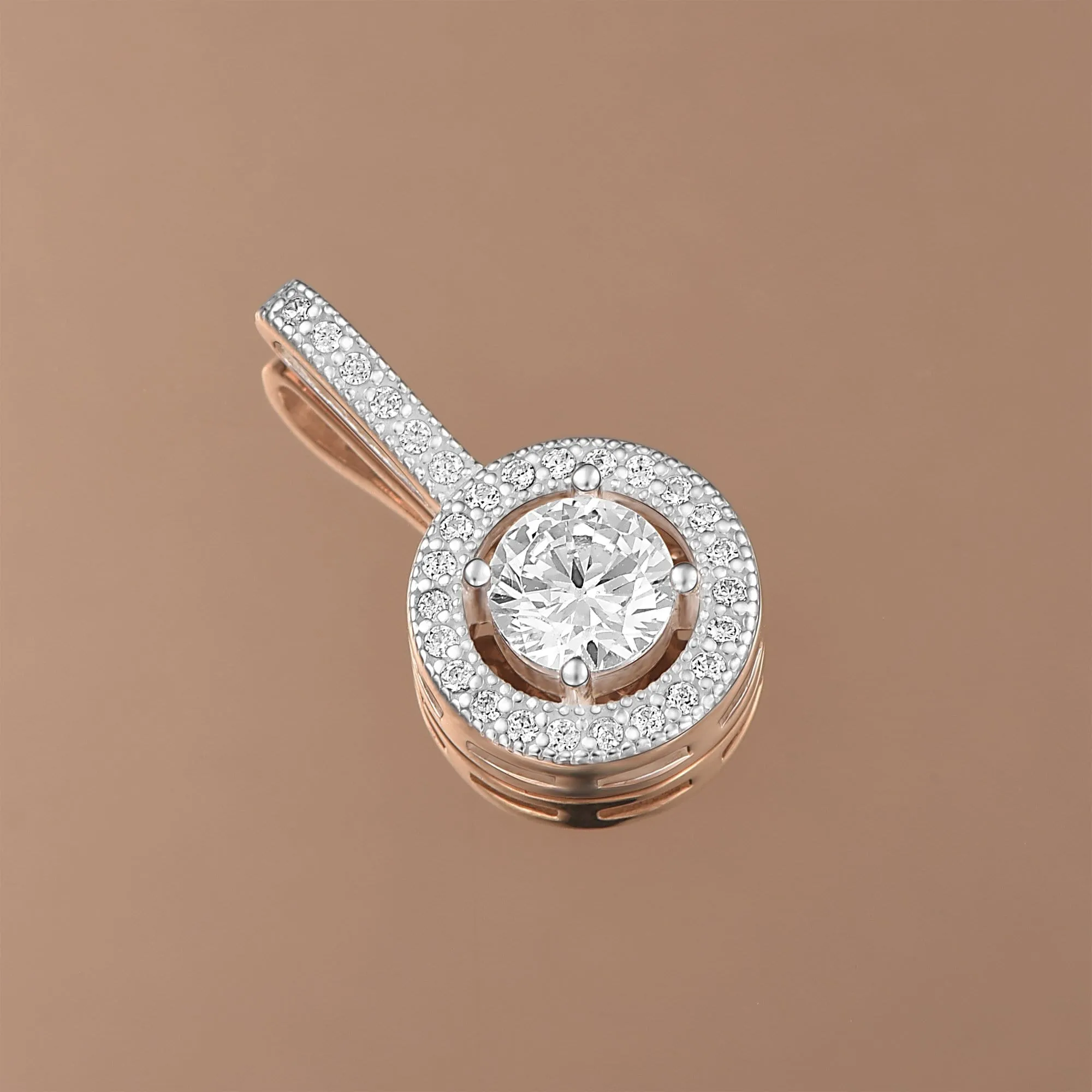 Classic CZ Drop Sterling Silver Pendant