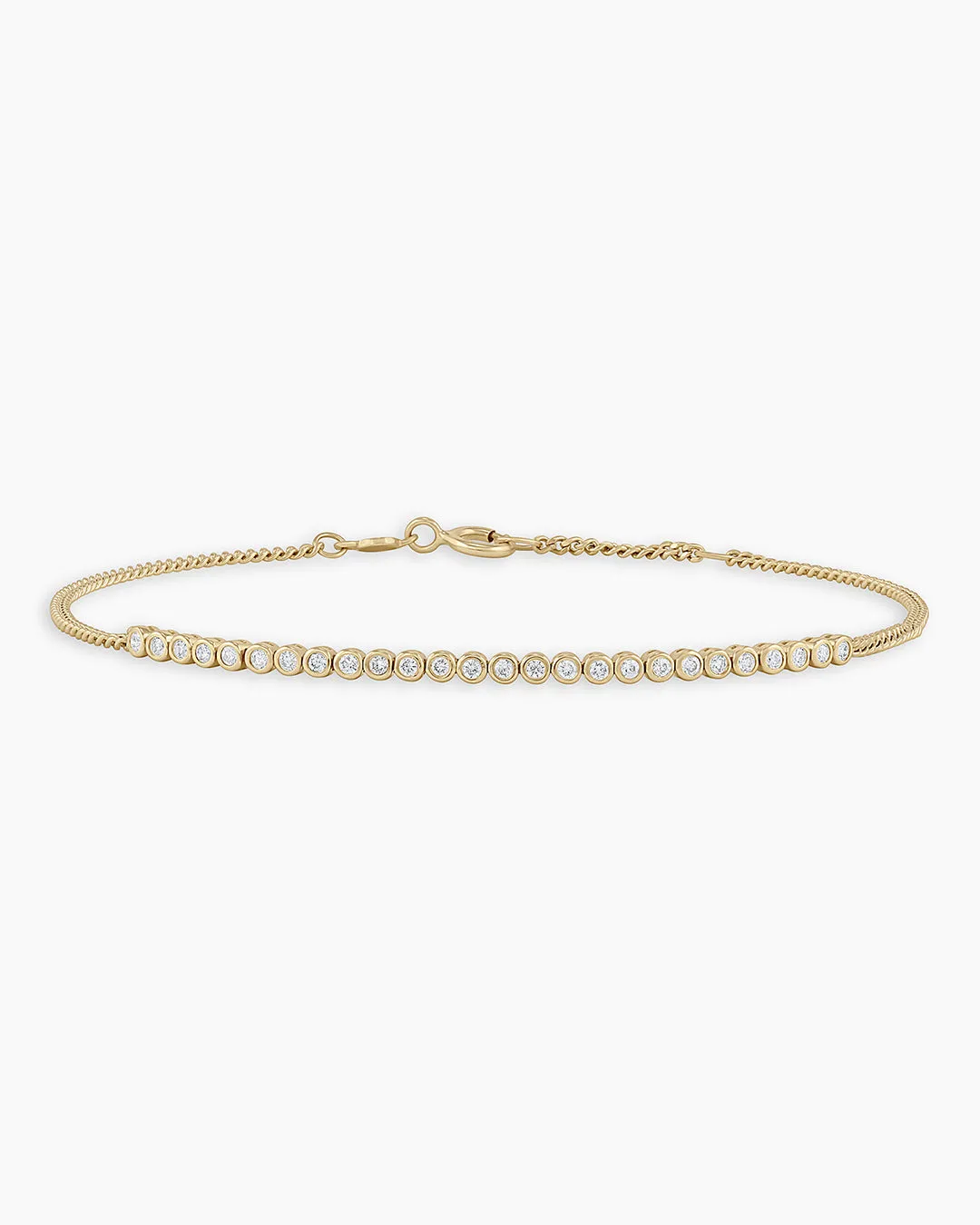 Classic Diamond Row Bracelet