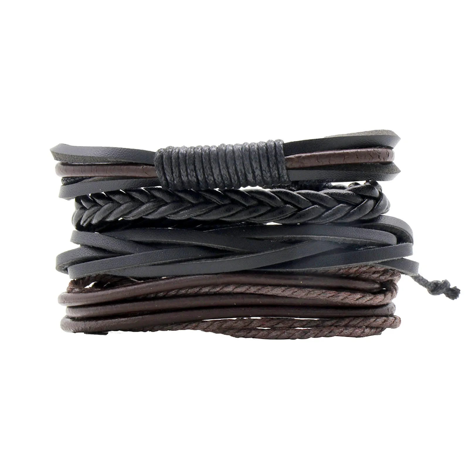 Clay Men's Watch Bracelet Stack