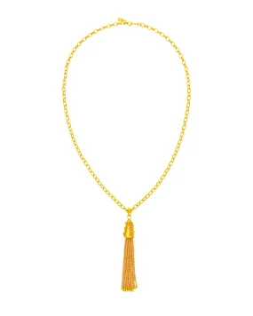 Collier Pendant Pom Pom (Gold)