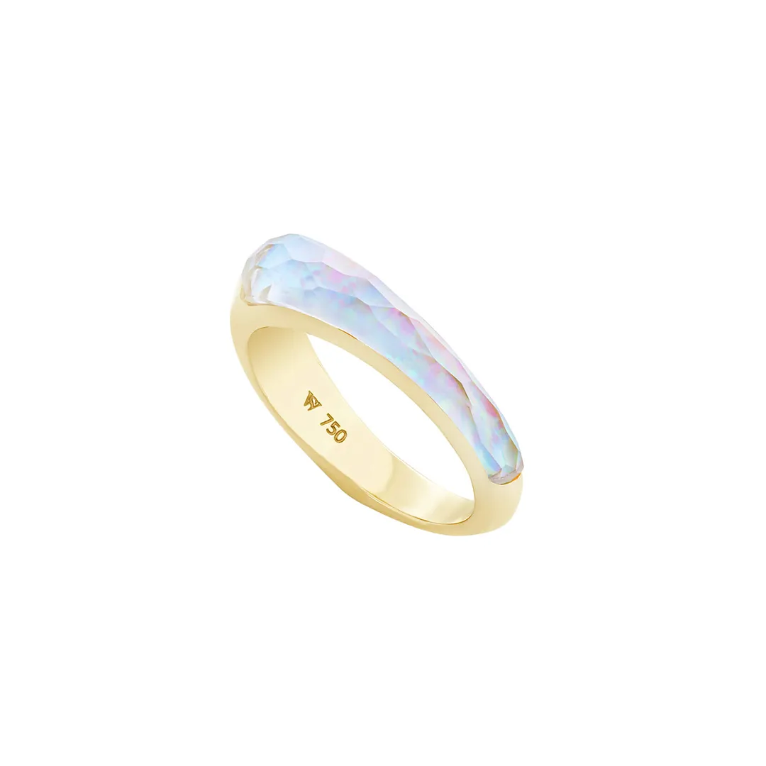 Crystal Haze Slimline Shard Ring