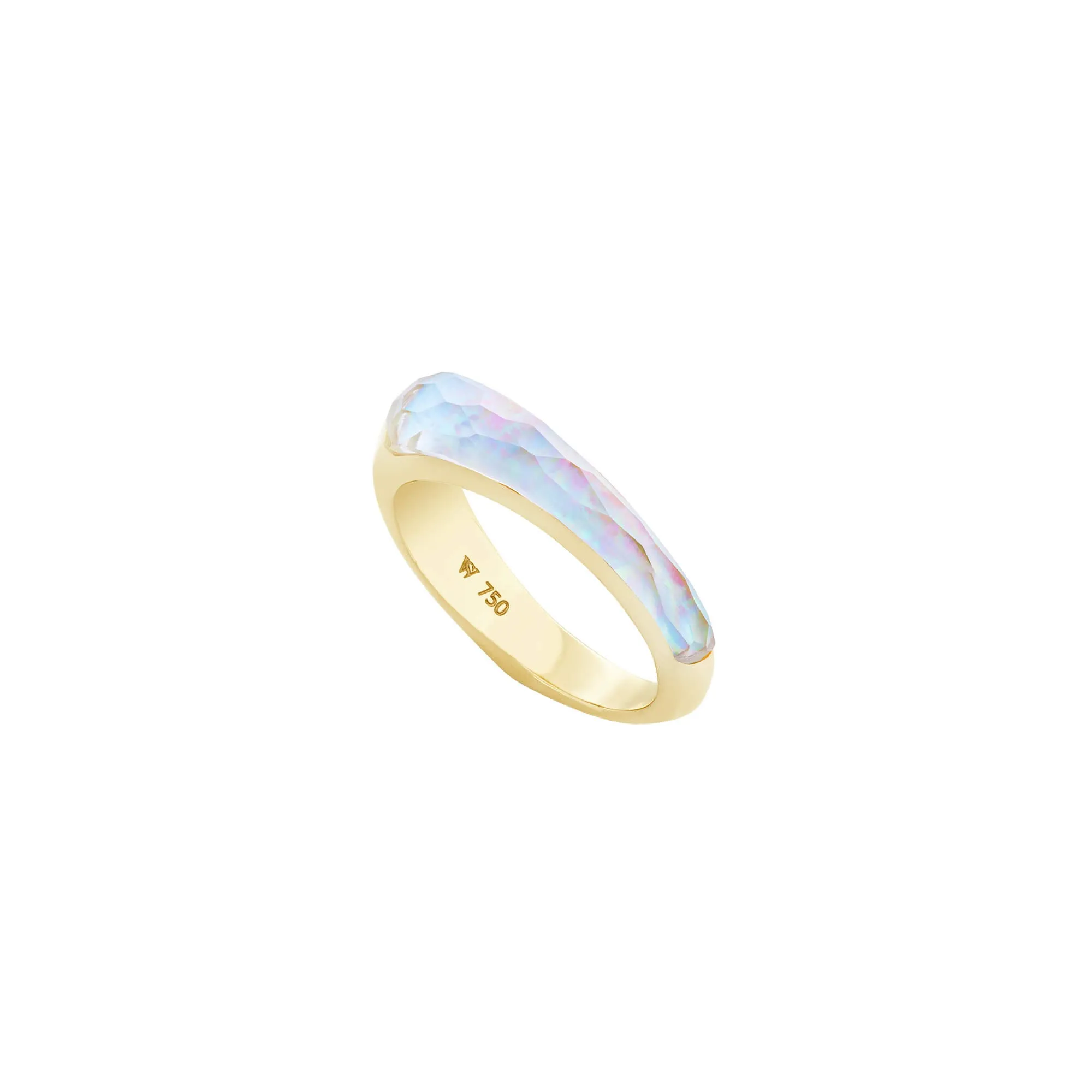 Crystal Haze Slimline Shard Ring