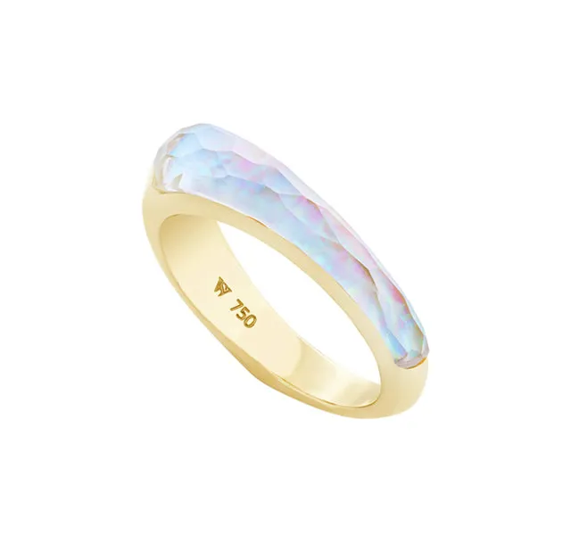 Crystal Haze Slimline Shard Ring