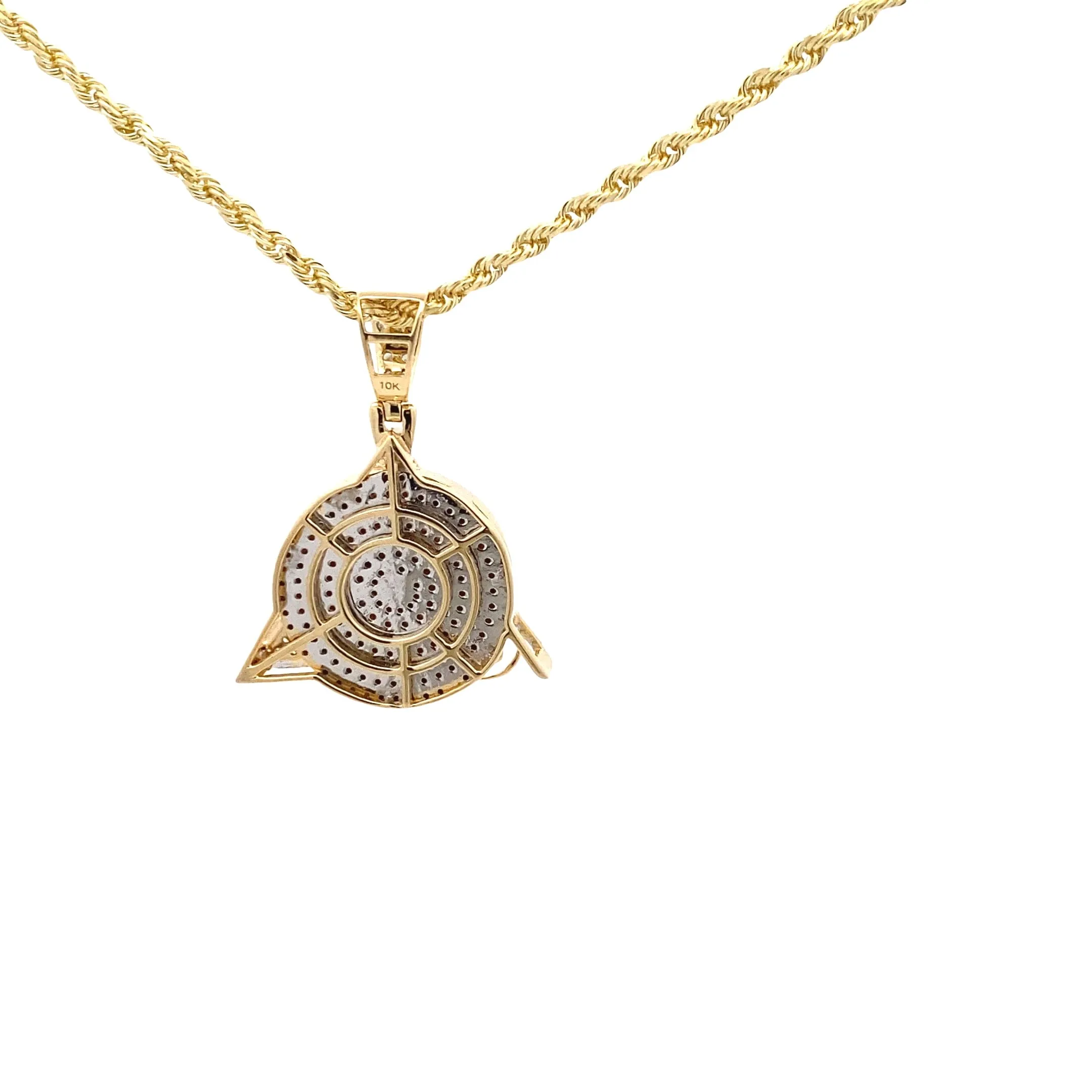 Diamond Eye Of Ra Pendant