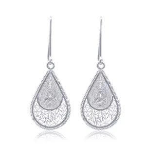 ELM SILVER MEDIUM EARRINGS FILIGREE