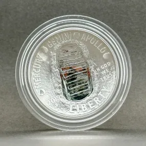 Estate 99.9% Fine Silver 2019 Apollo 50th Anniversary Coin