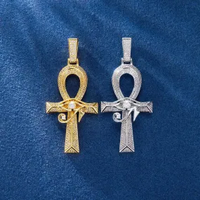 Evil Eye Ankh Pendant