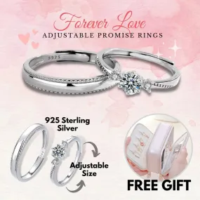 Forever Love Rings with Jewelry Box Bundle