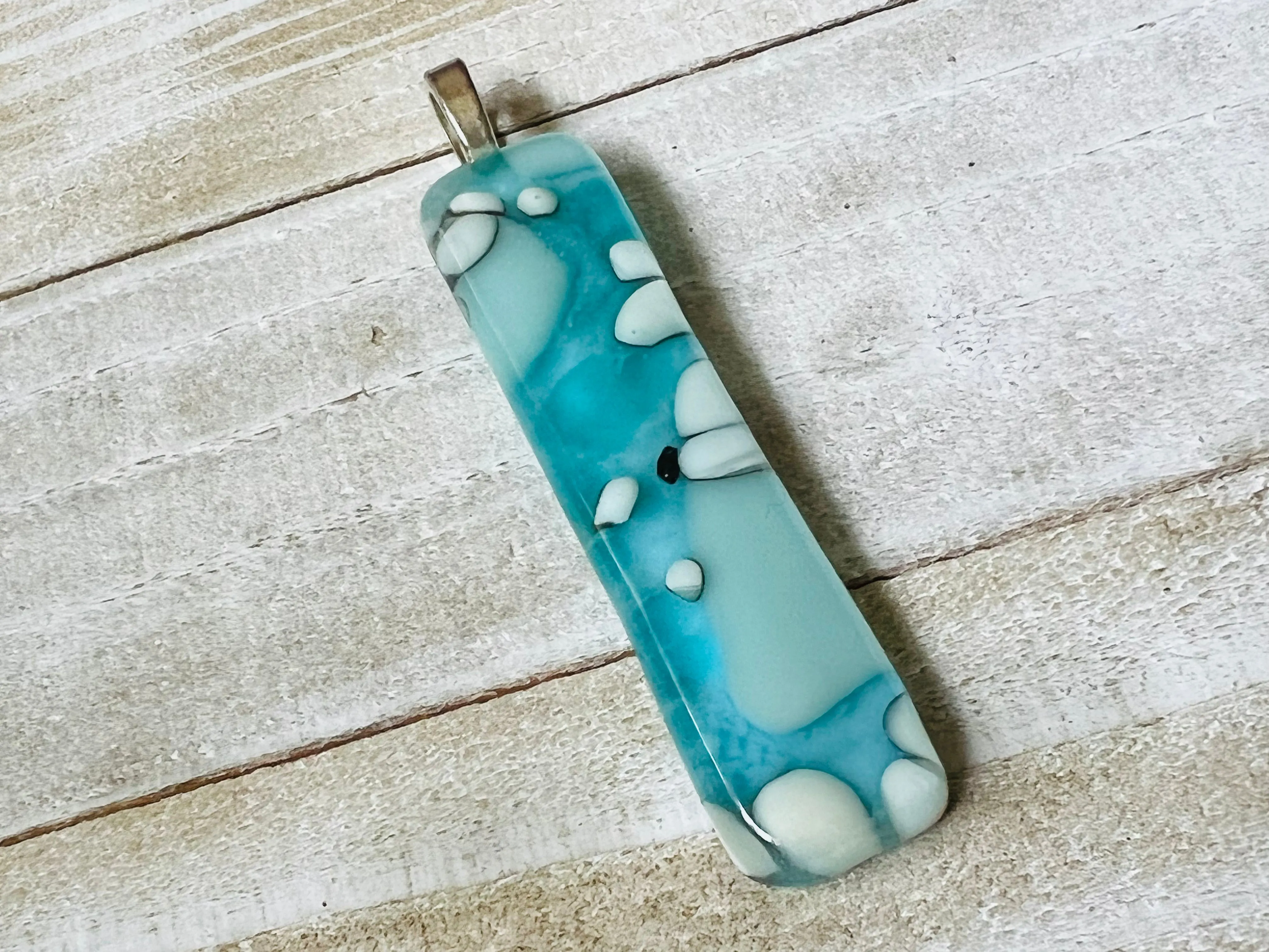 Fused Glass Pendant~