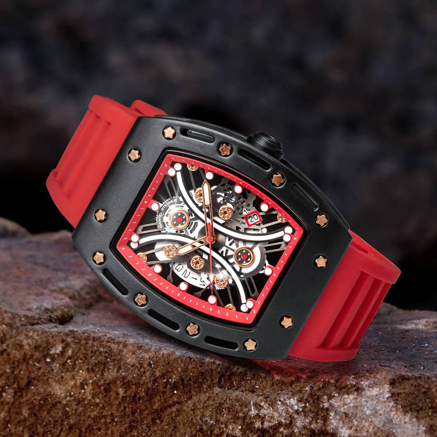 Inferno Red Men's Watch