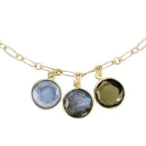 Jane Round Charm Necklace