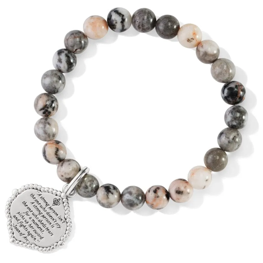 Joan Of Arc Stretch Bracelet