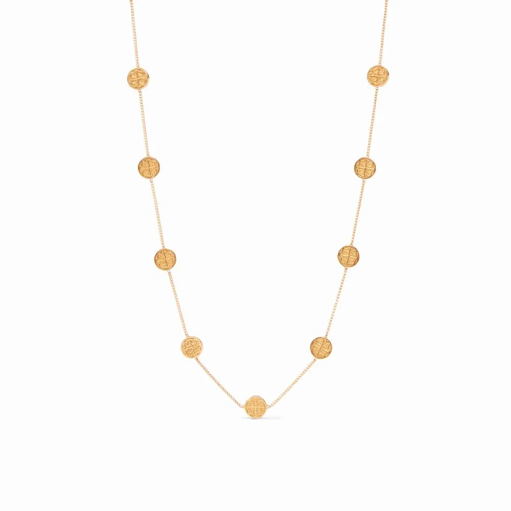 Julie Vos Valencia Delicate Station Necklace