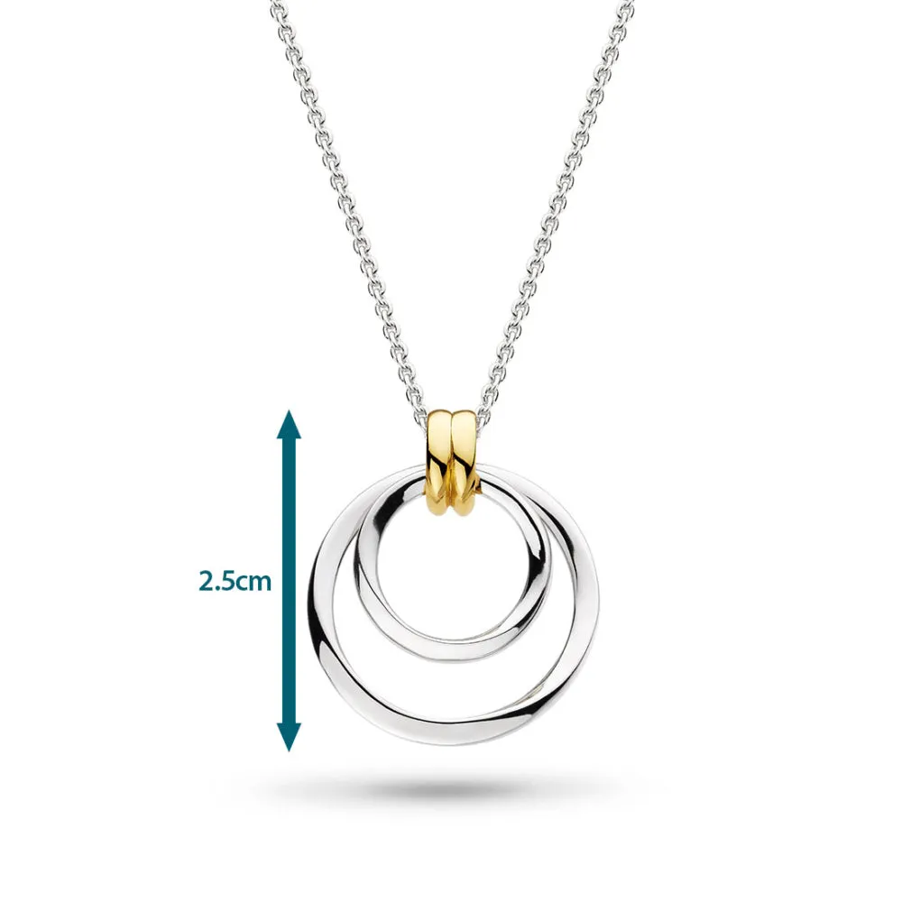 Kit Heath Bevel Unity Golden Duo Necklace