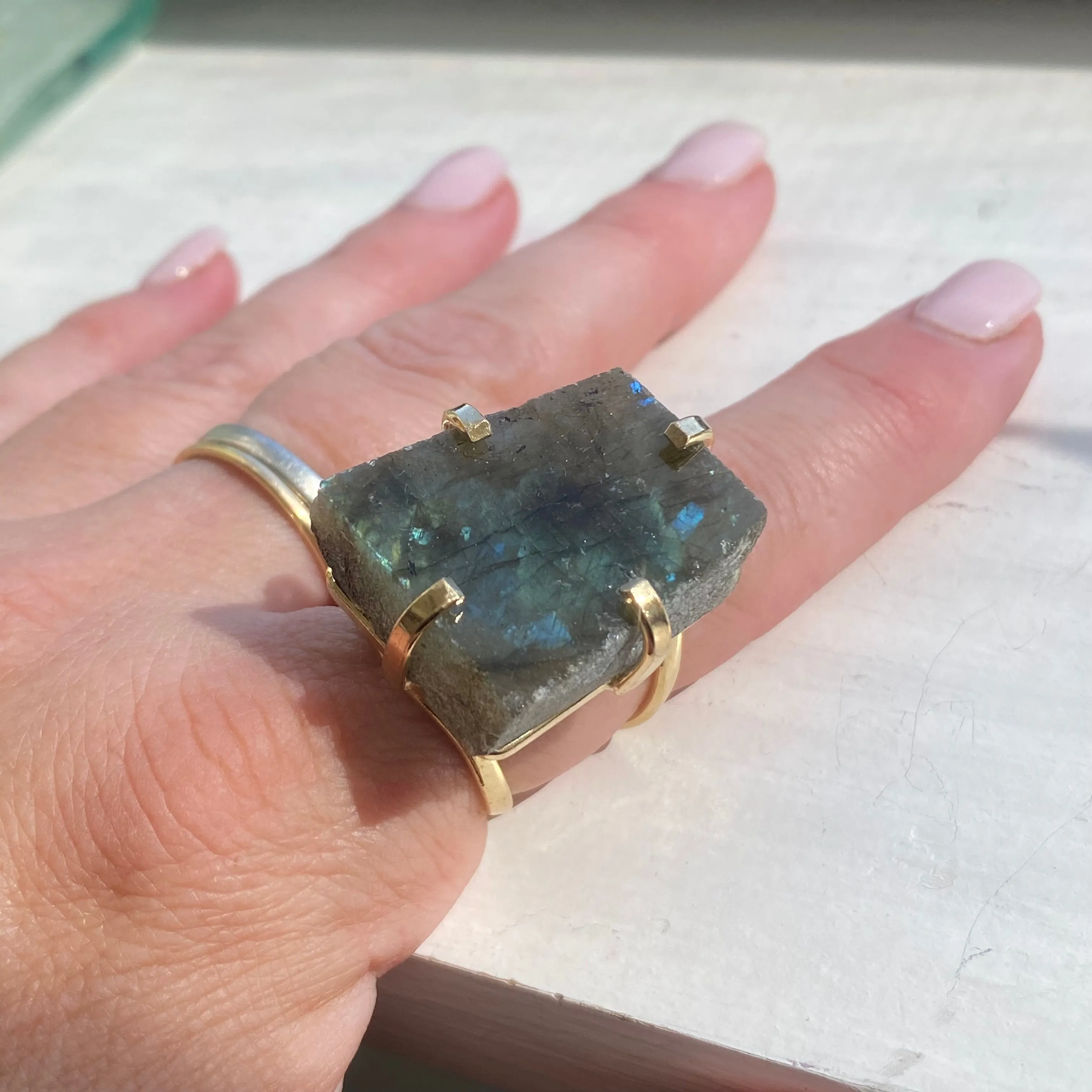 Labradorite Ring #51