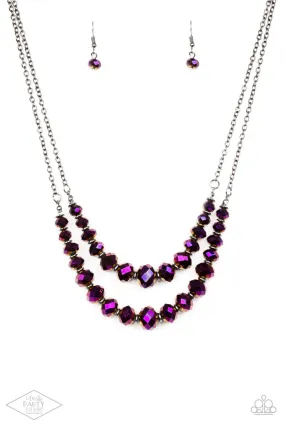 Paparazzi Strikingly Spellbinding - Purple Necklace