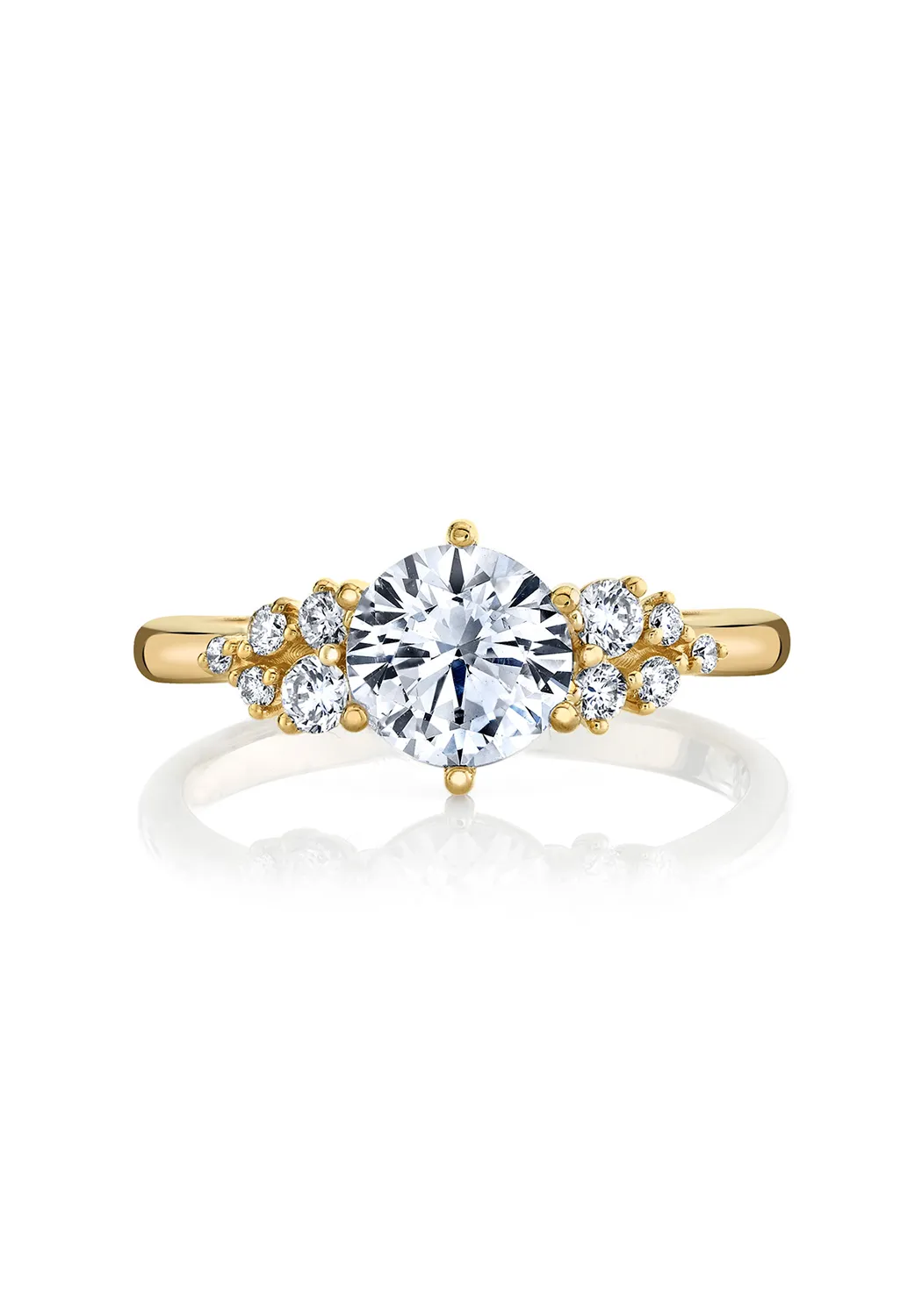 Parade Design Hemera 18KYG Cluster Diamond Ring