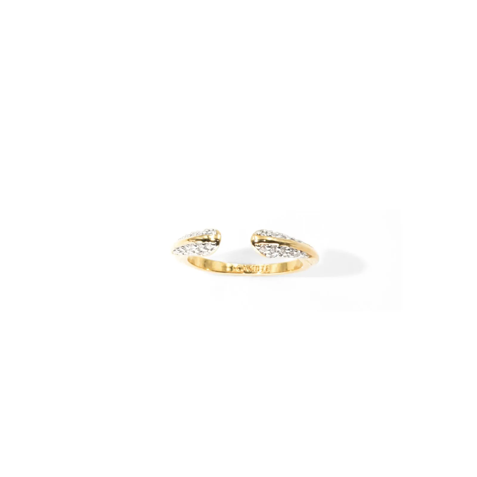 Phoenix - Open Skinny Ring, set of 2