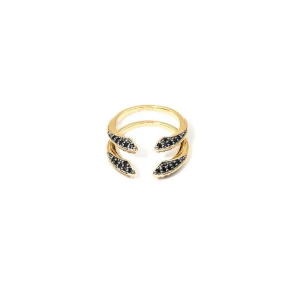 Phoenix - Open Skinny Ring, set of 2