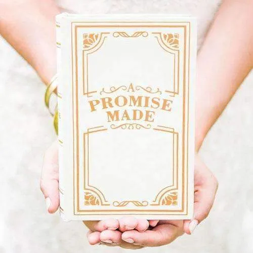 "A Promise Made" Vintage Inspired Jewelry Book Box (Pack of 1)