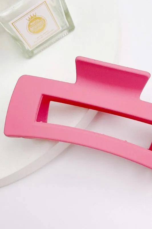 Rectangle Claw Hair Clips - More Colors