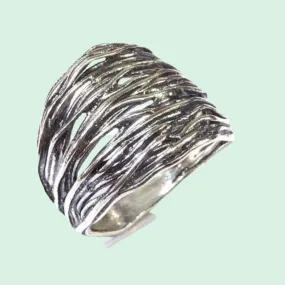 Sterling silver ring for woman, bohemian rings, Israeli jewelry, 925 silver ring