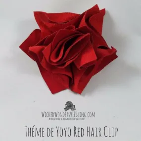 Théme de Yoyo Red Hair Clip