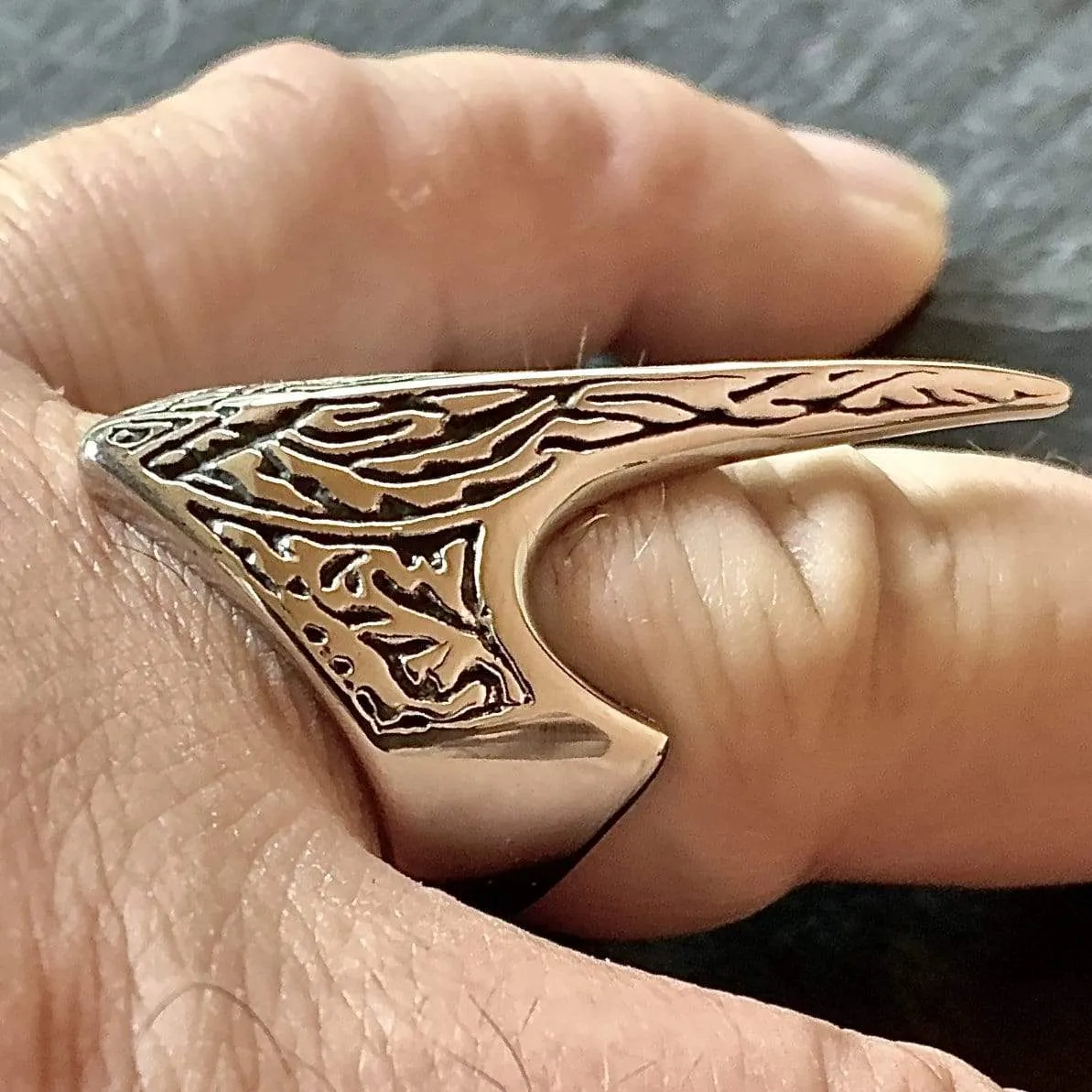 Viking Raven - Scrollwork - R138