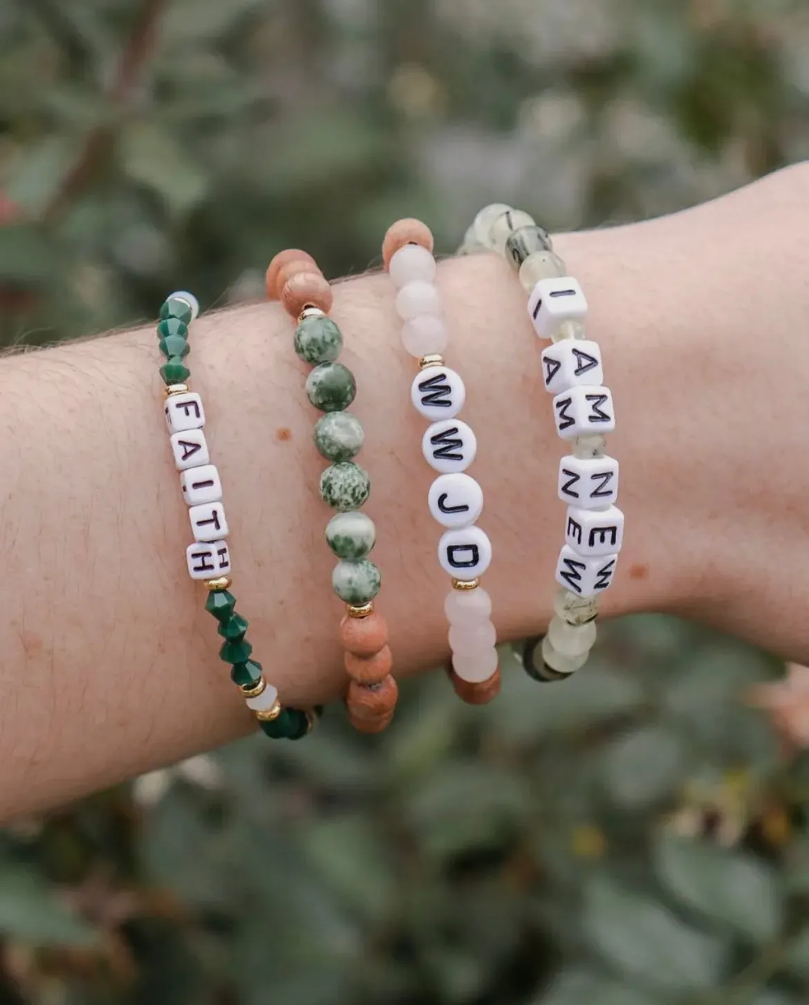 WWJD Letter Bracelet