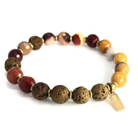 Youth Mookaite Essential Oil Diffuser Bracelet